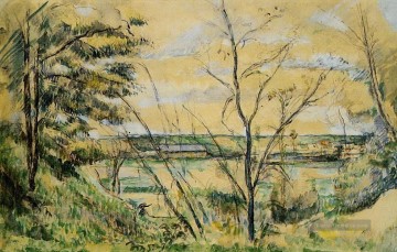  landschaft - Oise Tal Paul Cezanne Landschaft Fluss